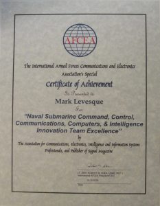 Certificate of Acheivement